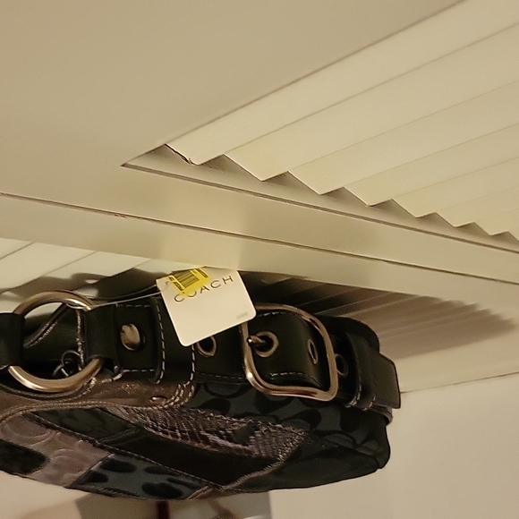 NWT: COACH Tonal Patchwork Zoe - Picture 3 of 16